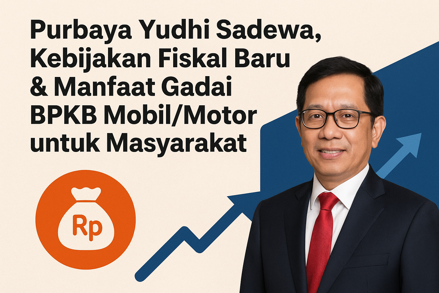 Purbaya Era Baru Ekonomi, Waktu Tepat Gadai BPKB